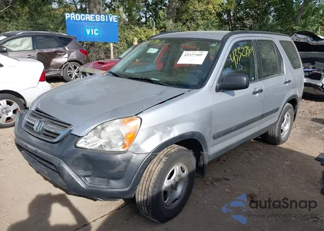 2002 Honda Cr-V Lx from USA, damaged, VIN JHLRD684X2C001795